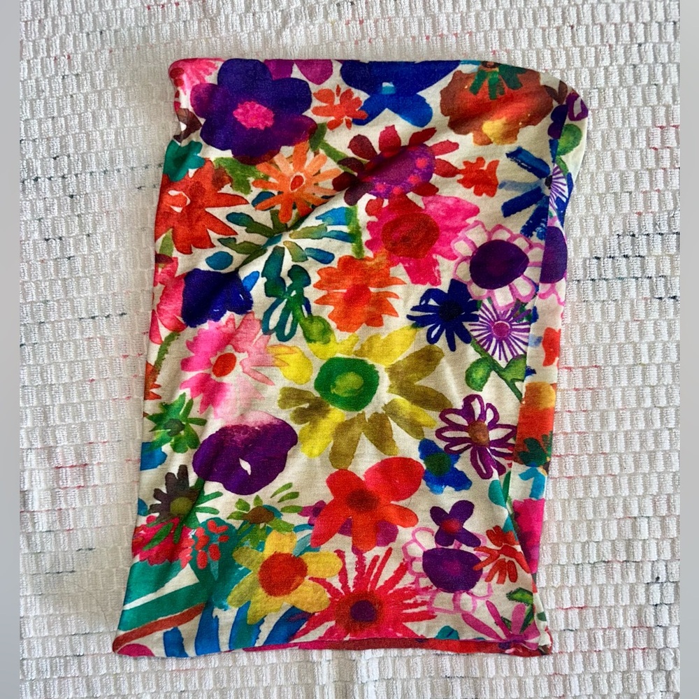 Full Boho Bandeau® Headband - Bright Garden Floral - Picture 3 of 3